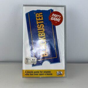 Blockbuster Party Game Movie Trivia Board Game VHS Case Cards Buzzer
